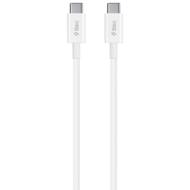 ttec cable Type C - Type C, White (2DK36B)