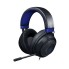 Гарнитура, Razer, Kraken for Console, RZ04-02830500-R3M1, Игровая гарнитура, Микрофон поворотный гибкий, Динамики 50 мм, Диапазон частот: 12 Гц – 28 кГц , Чувствительность при 1 кГц: 109±3 дБ, 7.1 Surround Sound, 3,5 мм (mini jack), Черно-синий