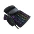 Мини клавиатура - кейпад, Razer, Tartarus V2 , RZ07-02270100-R3M1, Игровая, Механическо-мембранная, 32 программируемые клавиши, Подставка под запястья, Манипулятор прокрутки, USB, Подсветка Chroma, Размер: 153*186*54.8 мм., Чёрный