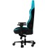 LORGAR Base 311, Gaming chair, PU eco-leather, 1.8 mm metal frame, multiblock mechanism, 4D armrests, 5 Star aluminium base, Class-4 gas lift, 75mm PU casters, Black + blue