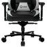 LORGAR Base 311, Gaming chair, PU eco-leather, 1.8 mm metal frame, multiblock mechanism, 4D armrests, 5 Star aluminium base, Class-4 gas lift, 75mm PU casters, Black + white