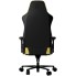 LORGAR Base 311, Gaming chair, PU eco-leather, 1.8 mm metal frame, multiblock mechanism, 4D armrests, 5 Star aluminium base, Class-4 gas lift, 75mm PU casters, Black + yellow