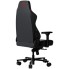 LORGAR Embrace 533, Gaming chair, PU eco-leather, 1.8 mm metal frame, multiblock mechanism, 4D armrests, 5 Star aluminium base, Class-4 gas lift, 75mm PU casters, Black