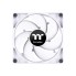 Кулер для компьютерного корпуса, Thermaltake, CT120 PC Cooling Fan White, CL-F151-PL12WT-A, 12V, 120мм, 2000об.мин, 4pin, 57.05CFM, 25.8 dBA, Габариты 120x120x25мм, Белый