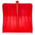 Лопата для уборки снега пластиковая, красная, 420 х 425 мм, без черенка, Россия, Сибртех