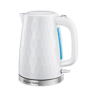 Электрический чайник, Russell Hobbs, 26050-70, Объем 1.7л, Пластик, Защита от перегрева, Выключение при снятии с базы, Мощность 2400W, Белый