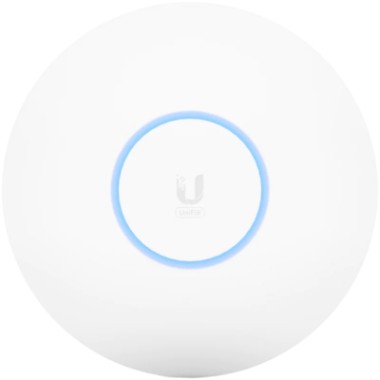 Ubiquiti U6-PRO High-performance, ceiling-mounted WiFi 6 access point designed for large offices, 140 m2 coverage, 350+ connected devices, 4x4 MIMO, IP54, 573.5 Mbps on 2.4 GHz and 4.8 Gbps on 5 GHz, PoE adapter (U-POE-AT-EU) not included