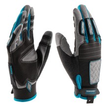 Перчатки универсальные, усиленные, с защитными накладками, DELUXE, размер M (8)// Gross