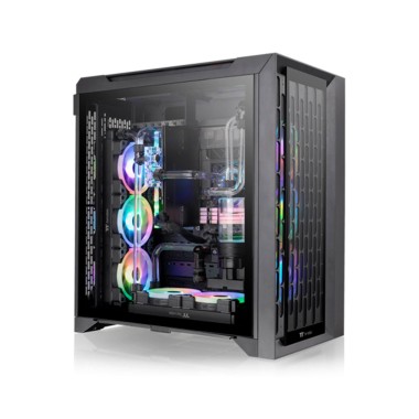 Компьютерный корпус, Thermaltake, CTE C700 TG ARGB, CA-1X7-00F1WN-01, Mid Tower, USB 3.2 (Gen 2) Type-C x 1, USB 3.0 x 2, HD Audio x 1, Кулер 3*140 мм, Количество внутренних отсеков 3,5 - 7*3,5, Количество внутренних отсеков 2,5 - 6*2,5, Высота процессорн