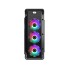 Компьютерный корпус, Gamemax, Starlight FRGB Black, 12950900041, ATX/mATX/ITX, HD-Audio, Кулер 3*120мм FRGB, Длина VGA 360мм, Длина процессорного кулера 170мм, 470x185x470мм, Без Б/П, Чёрный