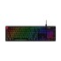 Клавиатура, HyperX, 639N3AA#ABA, Alloy Origins PBT HX Red, Игровая, Механическая, HyperX Red switch, USB, Подсветка RGB, Размер: 175,31*443,2*35,68 мм., Анг/Рус, Чёрный