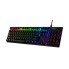 Клавиатура, HyperX, 639N3AA#ABA, Alloy Origins PBT HX Red, Игровая, Механическая, HyperX Red switch, USB, Подсветка RGB, Размер: 175,31*443,2*35,68 мм., Анг/Рус, Чёрный