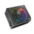 Блок питания, Thermaltake, Smart Pro RGB 750W, PS-SPR-0750FPCBEU-R, 750W, ATX, 80 Plus Bronze, APFC, 20+4 pin, 4+4pin, 9*Sata, 6*Molex, 1*FDD, 4*PCI-E 6+2 pin, Вентилятор RGB 14 см, Кабель питания, Чёрный
