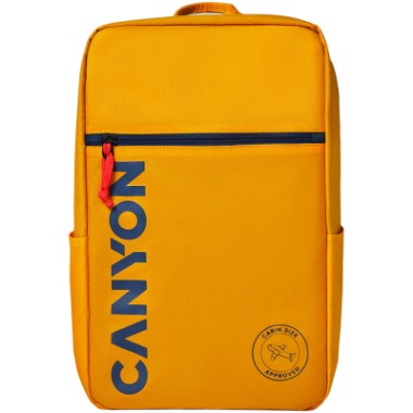 CANYON CSZ-02, cabin size backpack for 15.6'' laptop ,polyester ,yellow