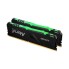 Комплект модулей памяти, Kingston, FURY Beast RGB KF436C17BBAK2/16 (Kit 2x8GB), DDR4, 16GB, DIMM <PC4-28800/3600MHz>, Чёрный