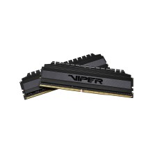 Комплект модулей памяти, Patriot Memory, Viper 4 Blackout, PVB432G320C6K (Kit 2x16GB), DDR4, 32GB, CL16, DIMM <PC4-25600/3200MHz>