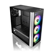 Компьютерный корпус, Thermaltake, Level 20 MT ARGB, CA-1M7-00M1WN-00, ATX/Micro ATX/Mini-ITX, USB 2*3.0, HD-Audio, 1*120 мм (зад.панель) / 3*120 мм RGB (перед.панель), Высота процессорного куллера до 170 мм, Длина VGA до 366 мм, 2*3.5