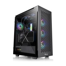 Компьютерный корпус, Thermaltake, Divider 500 TG Air, CA-1T4-00M1WN-02, ATX/Micro ATX/Mini-ITX, 1*USB 3.2 (Gen 2) Type-C, 2*USB 3.0, 1*HD Audio, 6.7x6.7(Mini ITX), 9.6x9.6(Micro ATX), 12x9.6(ATX)мм, Количество внутренних отсеков 3,5-2*3,5 или 2*2,5,Количе