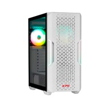 Компьютерный корпус, XPG, Starker Air STARKERAIR-WHCWW, Mini-ITX, Micro-ATX, ATX, 2*USB 3.0, HD-Audio+Mic, 1*LED Control Button, 1*XPG VENTO 120, 1*XPG VENTO ARGB 120, Высота процессорного кулера до 165мм, длина VGA до 350мм, Mid-Tower, Количество внутрен