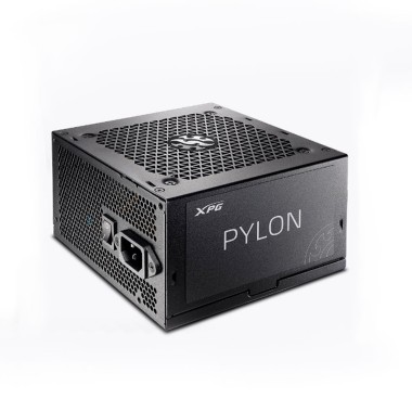 Блок питания, XPG, Pylon PYLON750B-BKCEU, 750W, ATX, Bronze, 20+4 pin, 1*4+4 pin, 1*8 pin, 8*Sata, 3*Molex, 4*PCI-E 6+2 pin, Вентилятор 12 см, Кабель питания, Чёрный