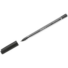 Ручка шариковая "Schneider Tops 505F", 1мм, чёрная, чернила на масляной основе, прозрачный корпус