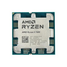 Процессор, AMD, AM5 Ryzen 5 7600, oem, 6M L2 + 32M L3, 3.8 GHz, 6/12 Core, 65 Вт, AMD Radeon Graphics