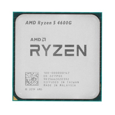 Процессор, AMD, AM4 Ryzen 5 4600G, оем, 3М L2 + 8M L3, 3.7 GHz, 6/12 Core, 65 Вт, Radeon™ Graphics