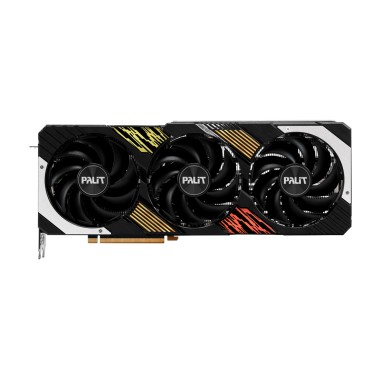 Видеокарта, PALIT, RTX4070Ti GAMINGPRO OC 12GB (4710562243598), (NED407TT19K9-1043A), GDDR6X, 192bit, 3-DP, HDMI, 328.9*132.9*63.4 мм, Цветная коробка