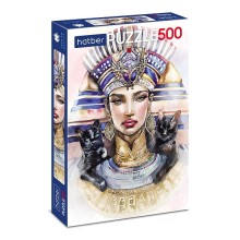 Пазлы "Hatber Premium", 500 элементов, А2, 330х480мм, серия "Египетская царица"