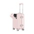 Чемодан, NINETYGO, Kids Luggage 17'', 6941413214636, Подклад, не содержащий формальдегида, Колесо с защитой от опрокидывания, Передний отсек, Детский замок, 100% Bayer Convestro Makrolon ®, 475*340*225, 26л, 2,9кг, Розовый