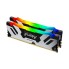 Комплект модулей памяти, Kingston, FURY Renegade RGB XMP KF568C36RSAK2-32 (Kit 2x16GB), DDR5, 32GB, CL36, DIMM <PC4-60000/6800MHz>, Серебро