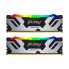 Комплект модулей памяти, Kingston, FURY Renegade RGB XMP KF568C36RSAK2-32 (Kit 2x16GB), DDR5, 32GB, CL36, DIMM <PC4-60000/6800MHz>, Серебро