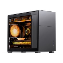 Компьютерный корпус, Jonsbo, D31 STD Black, Mini-Tower, ITX/DTX/M-ATX, 1*Type-C/1*USB3.0, Audio+Mic, Высота процессорного кулера до 168 мм, Длина VGA до 400 мм, Количество внутреених отсеков 3.5-1*3.5, Количество внутреених отсеков 2.5-2*2.5, Сталь 0.7 мм