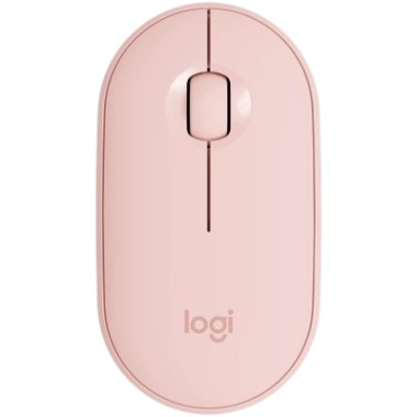 LOGITECH M350S Pebble 2 Bluetooth Mouse - TONAL ROSE - DONGLELESS