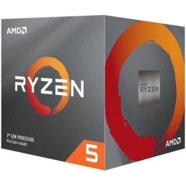 AMD CPU Desktop Ryzen 5 6C/12T 4600G (3.7/4.2GHz Boost,11MB,65W,AM4) Box, with Radeon Graphics