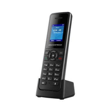 DECT IP телефон, Grandstream, DP720, 10 SIP-аккаунтов, 10 линий, ЖК-дисплей 128x160 (1.8 дюйма), 800 мАч Ni-MH AAA, блок питания Micro-USB 5 В/1 А