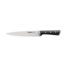 Нож для нарезки, TEFAL, K2320714, 20 см, Немецкая нержавеющая сталь, АБС-пластик, Черный