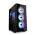 Компьютерный корпус, Zalman, i3 NEO TG Black, Mid Tower, ATX / mATX / Mini-ITX, 2*USB3.0, USB2.0, 1 x Headphone Jack, 1 x Microphone Jack, 1*120 мм ARGB (зад.панель) / 3*120 мм ARGB (перед.панель), Высота процессорного куллера до 162 мм, Длина VGA до 355 