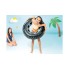 Круг для плавания Giant Tire 91 см, INTEX, 59252NP, Винил, 9+, Оригинальная расцветка в виде автомобильной шины, Пакет