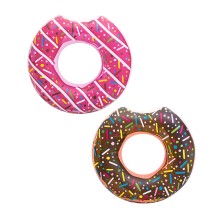 Круг для плавания Donut (Пончик) 107 см, BESTWAY, 36118, Винил, 12+, Оригинальной формы, Цвет в ассортименте, Цветная коробка