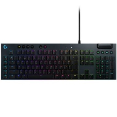 LOGITECH G915 LIGHTSPEED Wireless Mechanical Gaming Keyboard - CARBON - RUS - TACTILE