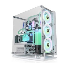 Компьютерный корпус, Thermaltake, Core P3 TG Pro Snow, CA-1G4-00M6WN-09, E-ATX/ATX/Micro ATX/Mini-ITX, USB 2*3.0, USB 3.2*2, Type-C*1, HD-Audio, Количсетво внутренних отсеков - 4*3,5/5*2,5, Высота процессорного кулера до 180 мм, Длина VGA до 450мм, 535*26