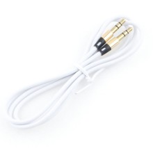 Кабель аудио Cablexpert CCAB-01-35MM-1MW, 3.5 джек (M)/3.5 джек (M), 1м, блистер, белый