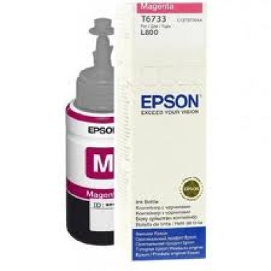 Чернила Epson C13T67334A L800/1800/810/850 пурпурный