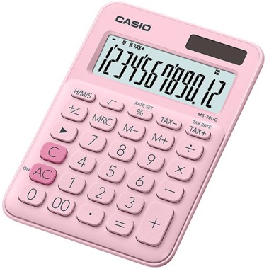 Калькулятор настольный CASIO MS-20UC-PK-W-UC