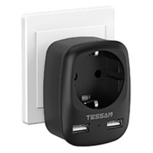 Сетевой фильтр Tessan TS-611-DE черный
