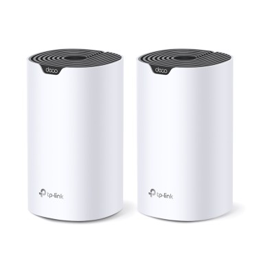 Домашняя Mesh-система Wi-Fi 5, TP-Link, Deco S7 (2-pack), 802.11a/b/g/n/ac, AC1900, 3 гигабитных порта WAN/LAN