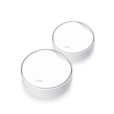 Беспроводная MESH-система Wi-Fi, TP-Link, Deco X50-PoE(2-pack), MU-MIMO AX3000, Wi-Fi 6, 802.11ax/ac/n/a 5 ГГц, IEEE 802.11ax/n/b/g 2,4 ГГц, 1 порт -1 гбит/с, 1 порт 2,5 гбит/с, Режим роутера, Режим точки доступа, PoE