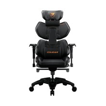 Игровое компьютерное кресло, Cougar, TERMINATOR, Hyper-Dura экокожа, (Ш)79*(Г)66.7*(В)129.5 (137.5) см, Чёрный