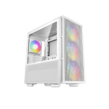 Компьютерный корпус, Deepcool, CH560 WH R-CH560-WHAPE4-G-1, E-ATX/ATX/Micro ATX/Mini-ITX, USB 3.1*1/3.0*1, HD-Audio+Mic, Кулер 3*140см/120 ARGB, Высота процессорного кулера до 175мм, Длина VGA до 380мм, 2*3.5